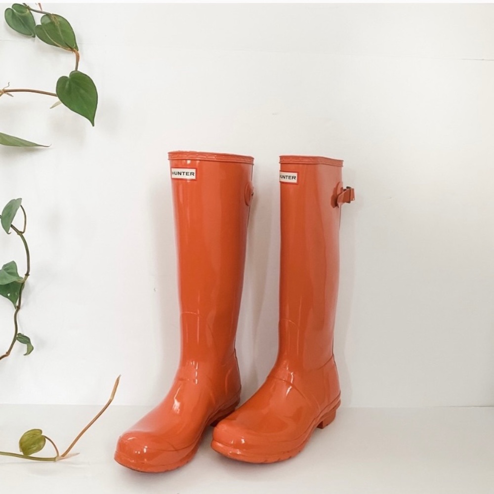 Hunter Original Tall Back Adjustable Rainboots